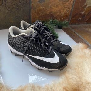 Nike Black and White Soccer Cleats